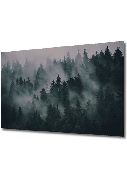 Ahşap Tablo Doğa Peyzajı Sanat Tablosu, Dağ Manzarası 3 Boyutlu Şık Yatay Duvar Dekorasyon Tablosu fırsatları