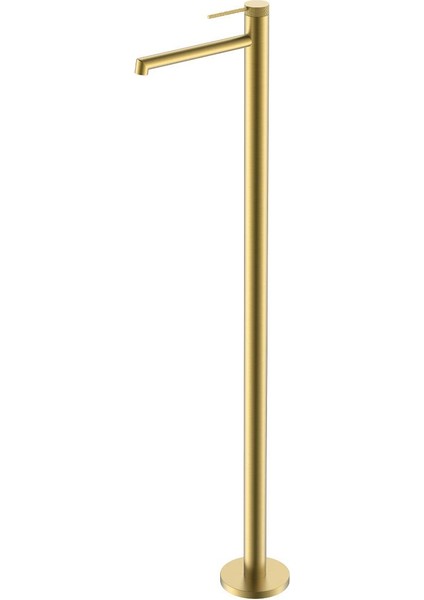 FJ-9212 Mat Altın Ayaklı Lavabo Bataryası