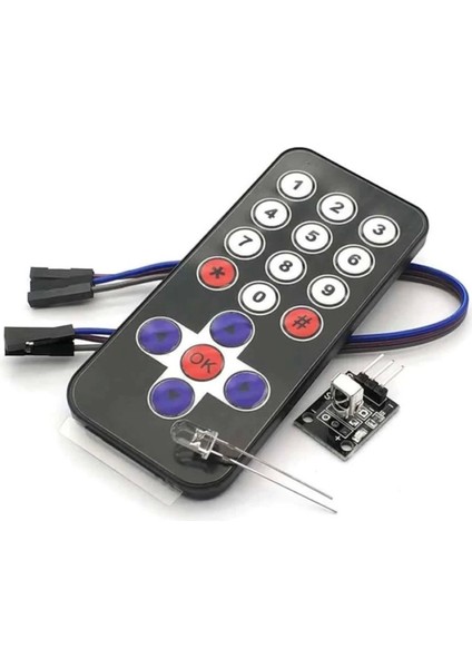 Ir Alıcı Verici Kumanda Seti Kızıl Ötesi Kablosuz Uzaktan Alıcı Verici KY-022 Receiver Televizyon fiyatları