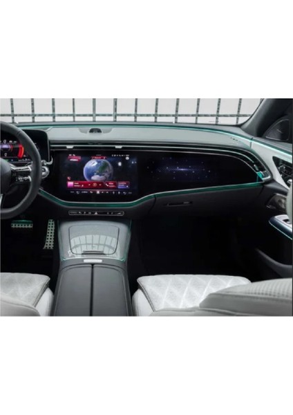 Mercedes E180 Uyumlu Multimedya ve Yolcu Ekranı 9h Nano Ekran Koruyucu