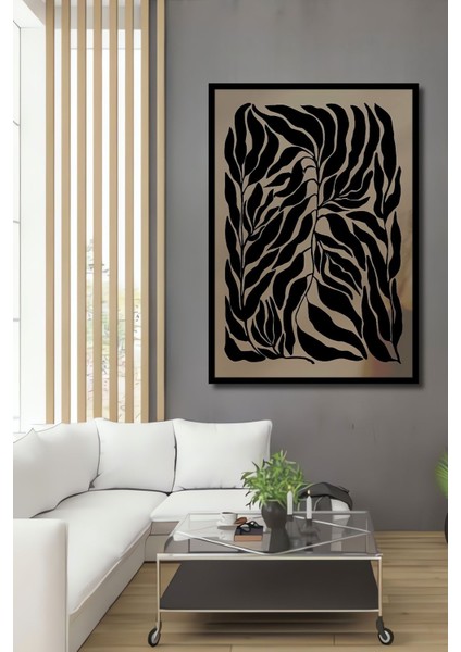 Dekoratif Poster Çerçevesiz Premium Ahşap Tablo Çerçeve Görünümlü Dikey Duvar Dekorasyon Tablosu