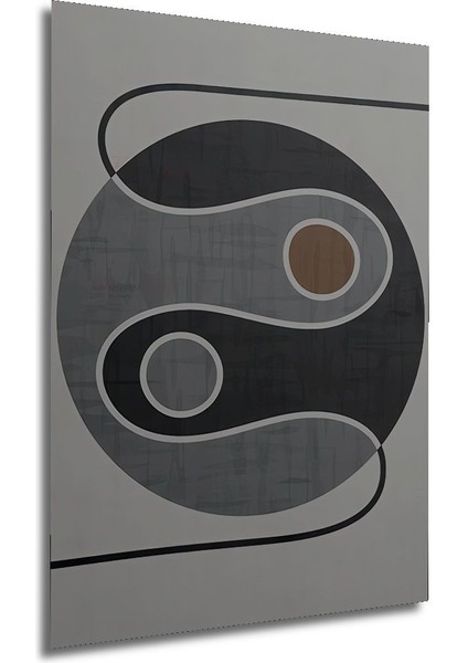 Soyut Vintange Retro Bohem Art Vektorel Abstract Minimalist Ahşap Tablo Çerçeve Görünümlü Tablo indirimleri