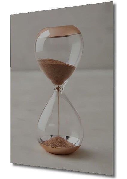 Dekoratif Dikey Kum Saati Duvar Tablo Ahşap Dikdörtgen Tablo fırsatları