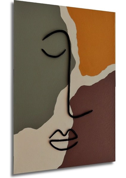 Dekoratif Ahşap 3 Boyutlu Tablo Çerçeve Görünümlü Dikey Duvar Dekorasyon Tablosu indirimleri