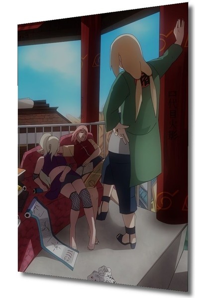 Dekoratif Dikey Anime Duvar Tablo Ahşap Dikdörtgen Tablo fırsatları