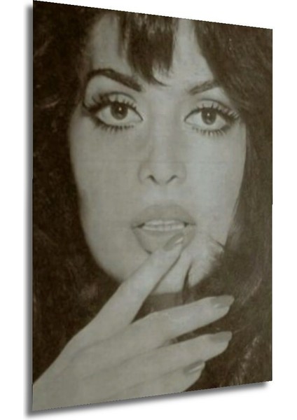 Dekoratif Dikey Yeşilçam Türkan Şoray Duvar Tablo Ahşap Dikdörtgen Tablo modelleri