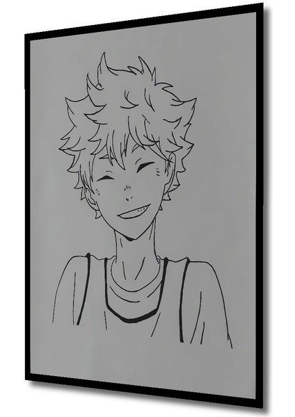 Dekoratif Dikey Anime Duvar Tablo Ahşap Dikdörtgen Tablo indirimleri