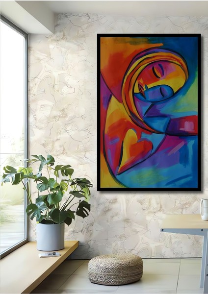 Dekoratif Dikey Modern Sanat Duvar Tablo Ahşap Dikdörtgen Tablo fiyatları