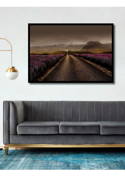 Dekoratif Ahşap Tablo, Yol 3 Boyutlu , Doğa Poster, Sprinig Sanat Şık Yatay Duvar Dekorasyon Tablosu fiyatları