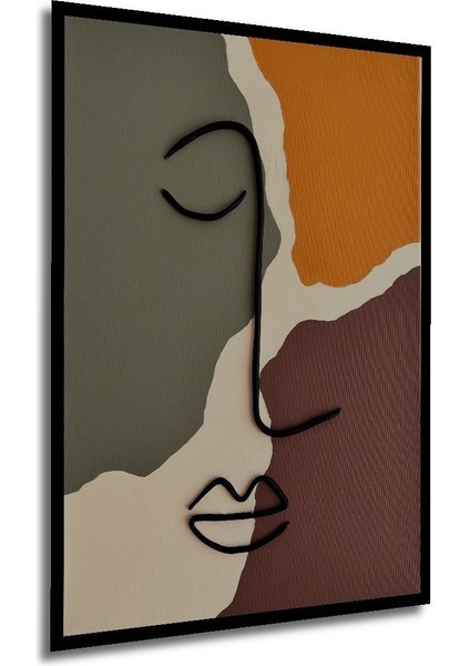 Dekoratif Ahşap 3 Boyutlu Tablo Çerçeve Görünümlü Dikey Duvar Dekorasyon Tablosu fırsatları