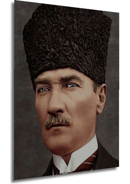 Dekoratif Dikey Atatürk Duvar Tablo Ahşap Dikdörtgen Tablo modelleri
