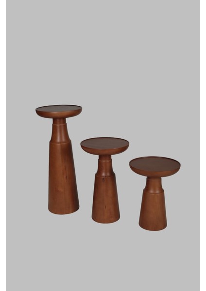 70 cm Mantar Tekli Yan Sehpa