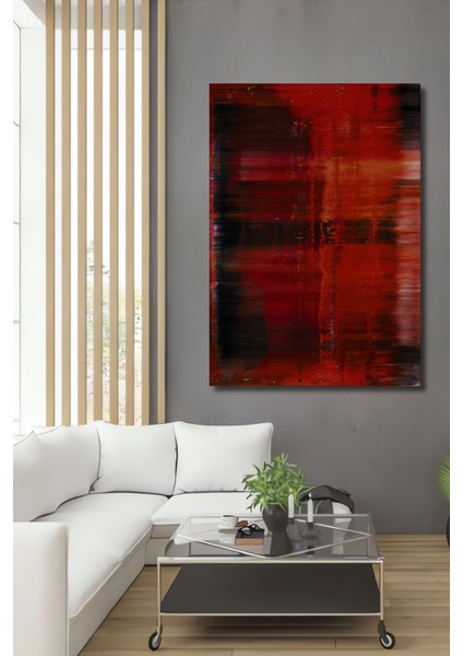 Dekoratif Dikey Modern Sanat Duvar Tablo Ahşap Dikdörtgen Tablo