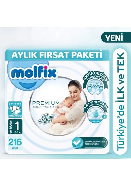 Premium Aylık Fırsat Paketi 1 Beden 216 Adet