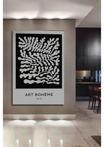 Ahşap Bohem Duvar Tablosu Modern Tablo Tablo Çerçeve Görünümlü Dikey Duvar Dekorasyon Tablosu