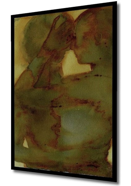 Dekoratif Dikey Sürreal Sanat Sarılan Çift Duvar Tablo Ahşap Dikdörtgen Tablo indirimleri