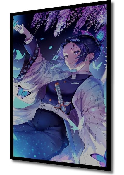 Dekoratif Dikey Anime Duvar Tablo Ahşap Dikdörtgen Tablo indirimleri