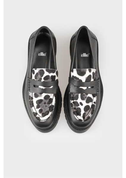 Siyah Deri Kadın Günlük Ayakkabı fırsatları