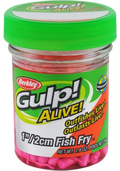 Gulp Alive Fish Fry 2cm Lrf Silikonu