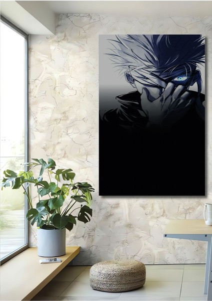 Dekoratif Dikey Anime Duvar Tablo Ahşap Dikdörtgen Tablo