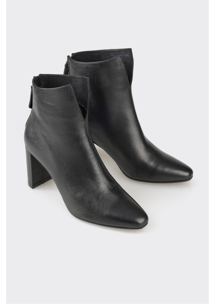 Siyah Kadın Klasik Yüksek Topuk Bot fiyatları