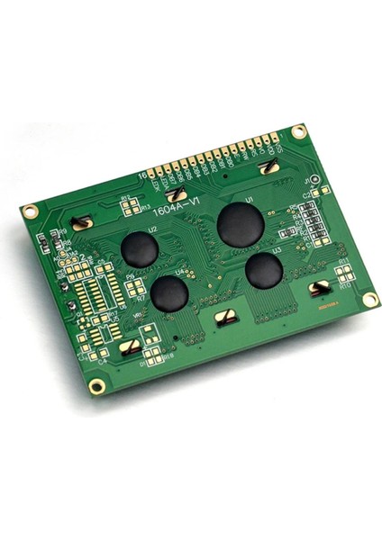 1604A 4X16 Mavi Karakter LCD Modül Display Ekran 5V Beyaz Arka Işık 16X4 16 x 4 Standart Sol Üst