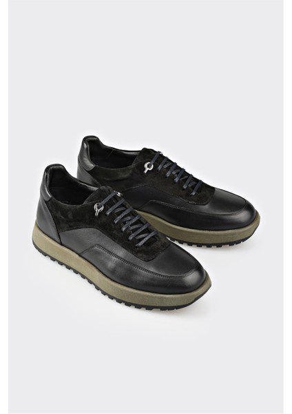 Siyah Deri Erkek Günlük Ayakkabı fiyatları