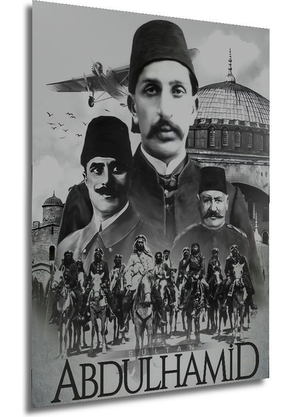 Dekoratif Dikey Sultan Abdulhamid Duvar Tablo Ahşap Dikdörtgen Tablo modelleri