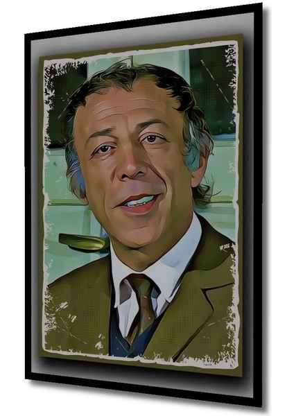 Dekoratif Dikey Yeşilçam Poster Duvar Tablo Ahşap Dikdörtgen Tablo indirimleri