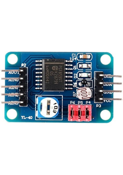 PCF8591 Adc ve Dac Modül Iıc 4 Kanal Analog Giriş 1 Kanal Dac Çıkış Ad Da Sinyal Çevirici Ldr Işık