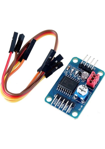 PCF8591 Adc ve Dac Modül Iıc 4 Kanal Analog Giriş 1 Kanal Dac Çıkış Ad Da Sinyal Çevirici Ldr Işık