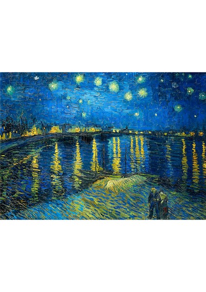 1000 Parça Puzzle - Starry Night Over The Rhone