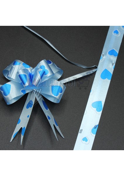 Paket Süsü Pratik Fiyonk 10'lu 35 cm Bebek Mavisi