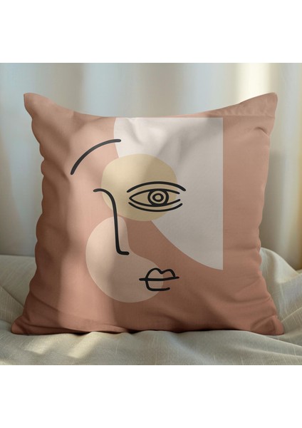 Modern Tasarımlı 4'lü Yastık Içi ve Kırlent Kılıfı 45CM 113641