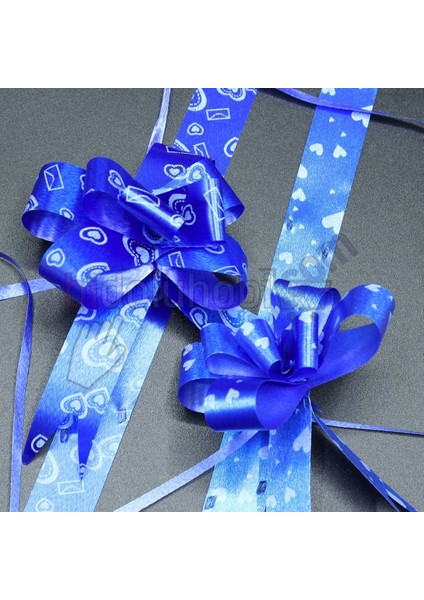 Paket Süsü Pratik Fiyonk 10'lu 35 cm Lacivert