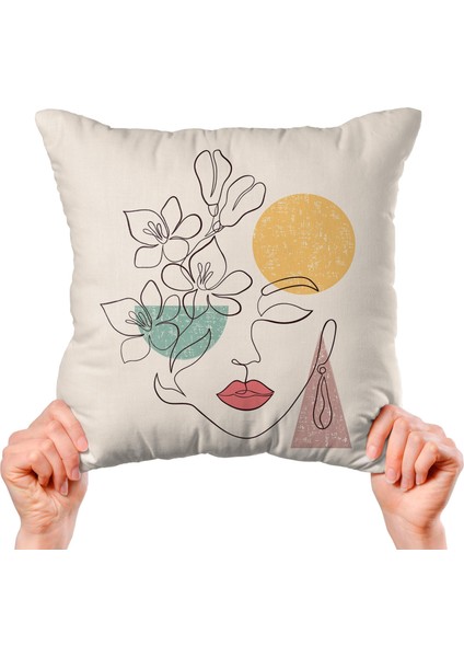 Modern Tasarımlı 4'lü Yastık Içi ve Kırlent Kılıfı 45CM 113640 fiyatları