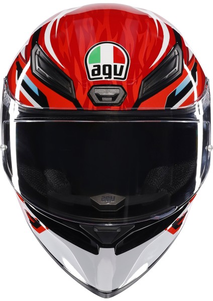K1S Lion Black Red White Configuration Kapalı Kask fiyatları