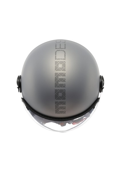 Momodesign Fgtr Evo Hip Matt Grey Cerulean Grey Açık Kask