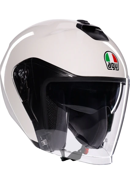 Agv Irides Mono Materia White Configuration Açık Kask