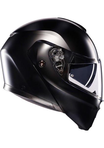 Streetmodular Mono Matt Black Çene Açılır Kask fiyatları