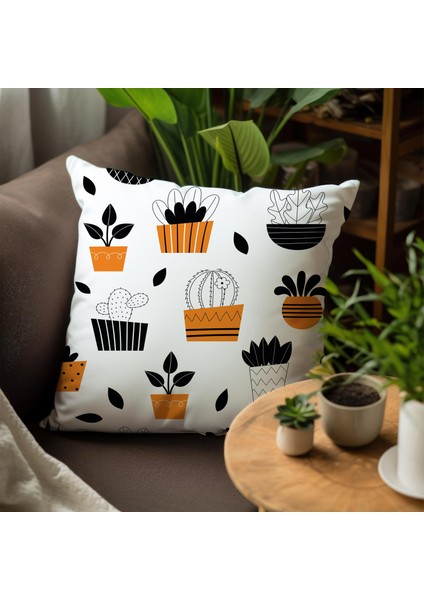 Modern Tasarımlı 4'lü Yastık Içi ve Kırlent Kılıfı 45CM 113649 fırsatları