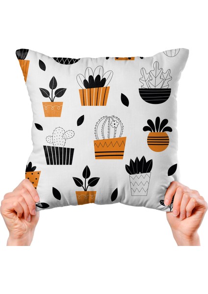 Modern Tasarımlı 4'lü Yastık Içi ve Kırlent Kılıfı 45CM 113649 indirimleri