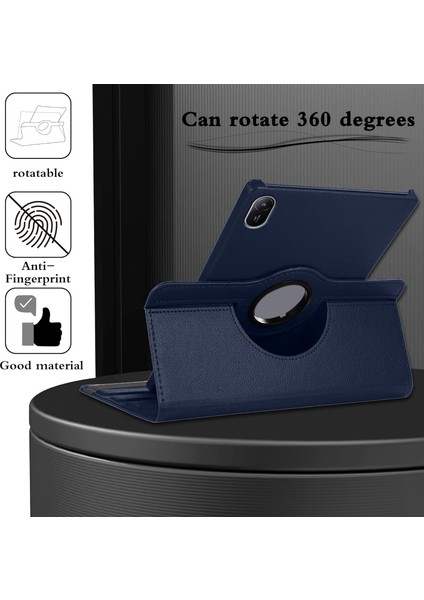 Huawei Matepad Se 11 İnç 2024 Uyumlu Tablet Kılıf 360 Derece Tam Koruma Standlı Kapaklı Dönen Zırh
