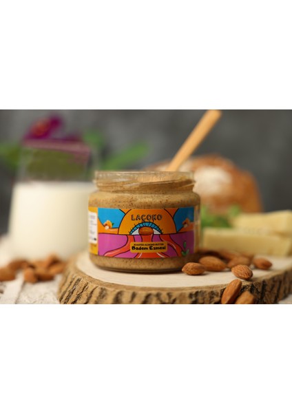 275 Gram Şekersiz, Katkısız, Glutensiz, Vegan, Doğal Kavrulmuş Badem Ezmesi Roasted Almond Butter (275 Gram) modelleri