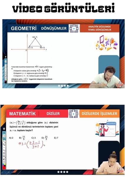 Enine Boyuna Eğitim 12. Sınıf Matematik Online Görüntülü Eğitim Seti fırsatları