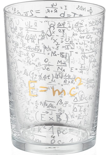 Iconic Einstein 520 ml 2 Parça Cam Meşrubat Bardağı 9-01010268