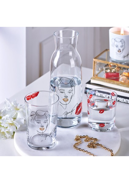 Iconic Marilyn 520 ml 2 Parça Cam Meşrubat Bardağı 9-01010267 fiyatları