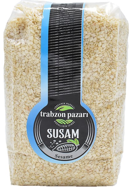 Trabzon Pazarı Doğal Çiğ Beyaz Susam 190 gr