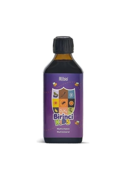 Allbio Birinci Kids Multivitamin 200 ml