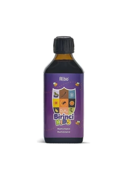 Allbio Birinci Kids Multivitamin 200 ml